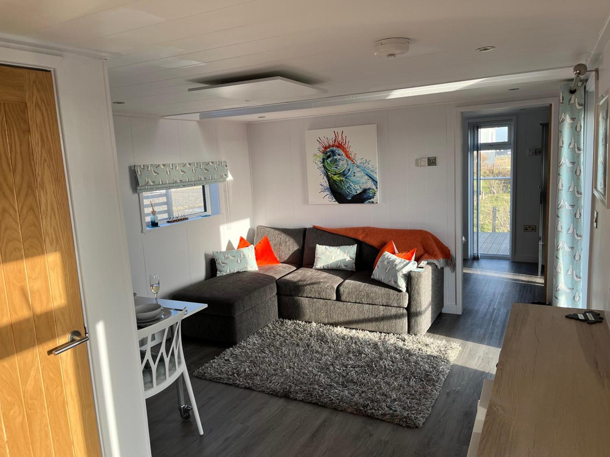 Seas The Day - Self Catering Lodge North Uist Paible Extérieur photo